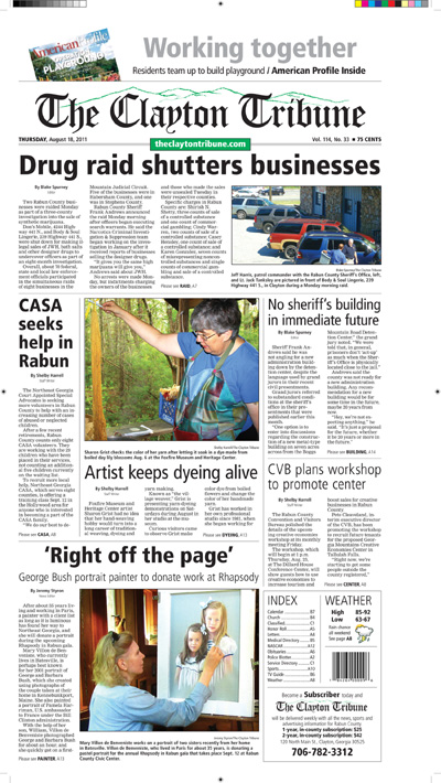 The Clayton Tribune Aug 18, 2011